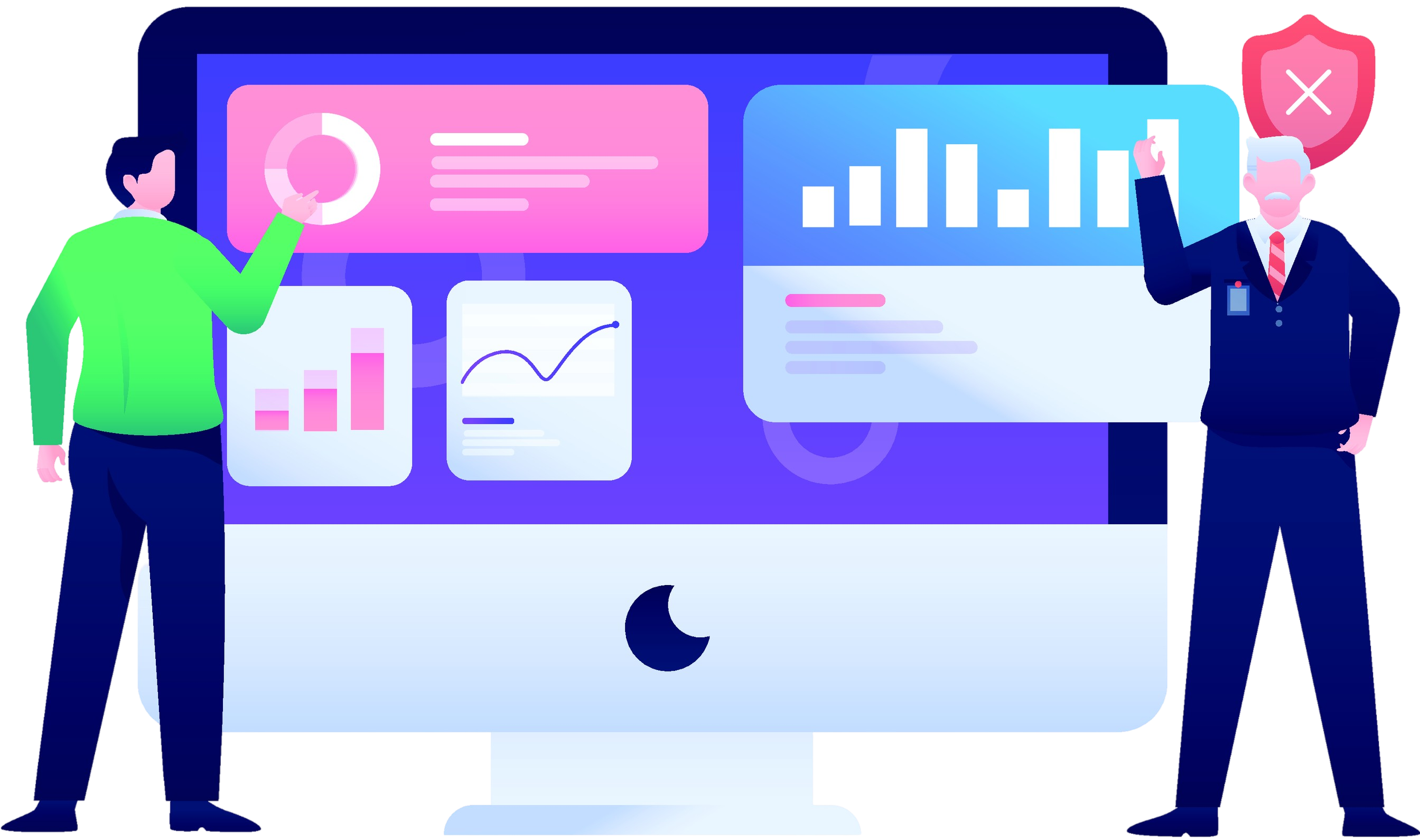 Dashboard Illustration